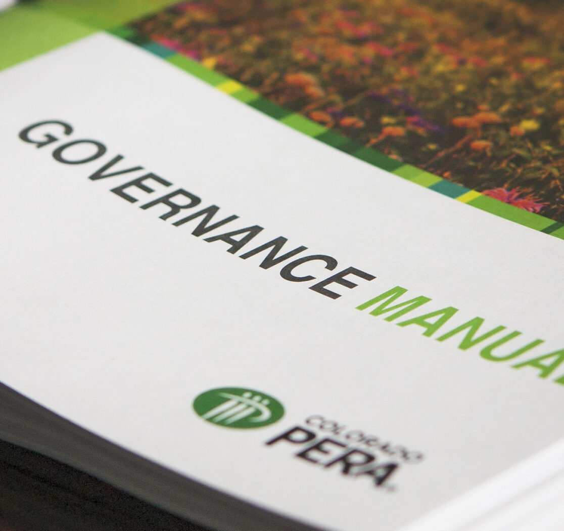 The PERA Board's Governance Manual