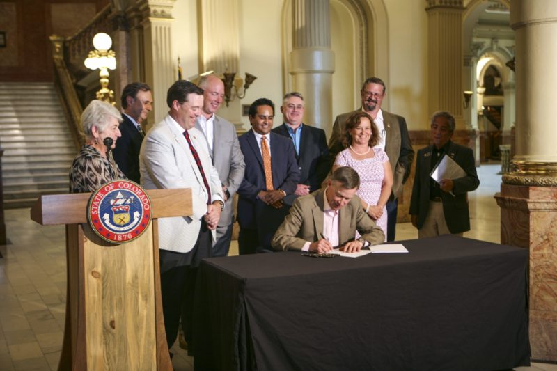 Governor Hickenlooper signs Senate Bill 200