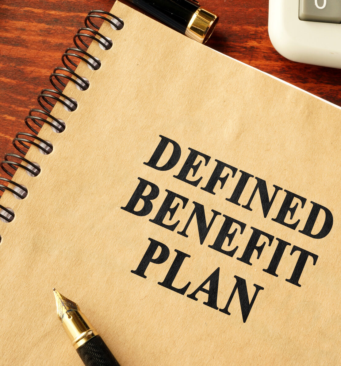 Book with title Defined Benefit Plan